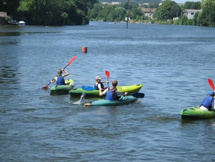 Canoë Kayak sur la Mayenne